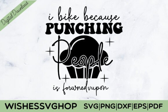 Bike Funny Cupcake SVG PNG for Graphic Designers