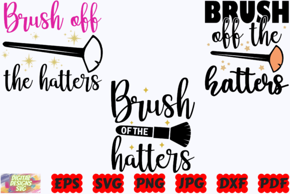 Brush off the Haters SVG Funny Makeup Review
