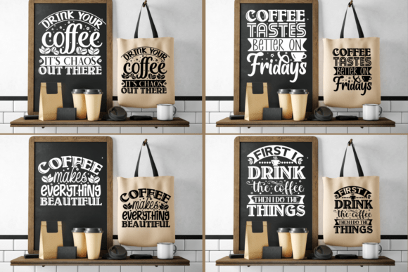 Fun Coffee SVG Bundle