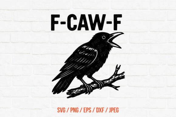 Funny Crow SVG: A Playful Graphic Design Asset for Crafts and Marketing
