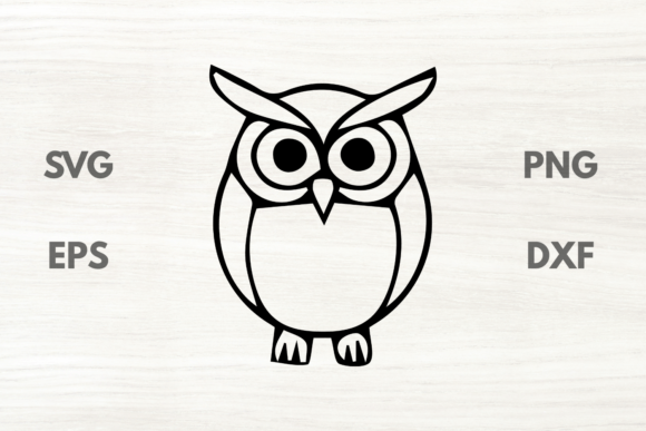 Funny Owl SVG: A Playful Graphic Asset for Creative Crafts