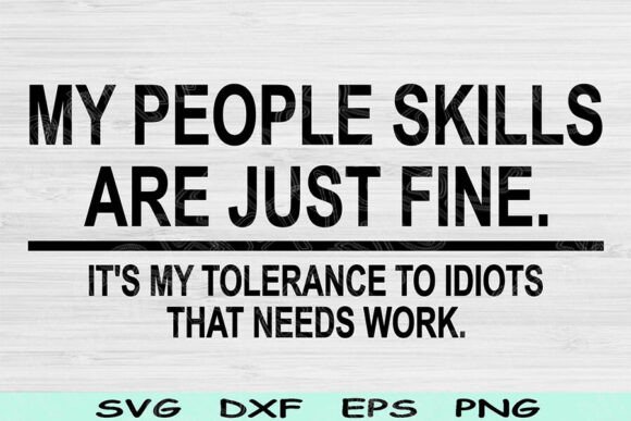 Funny Sarcastic SVG for Crafts and Graphics