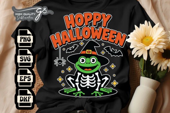 Hoppy Halloween Funny Season SVG