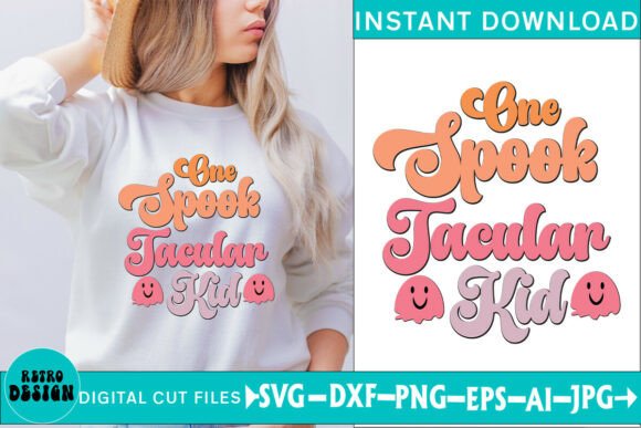 One Spooktacular Kid Funny Halloween SVG