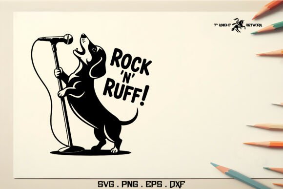 Rock N Ruff Graphics for Crafts