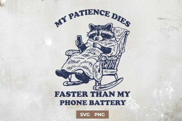 Snarky Raccoon Graphic for Crafts and Graphics