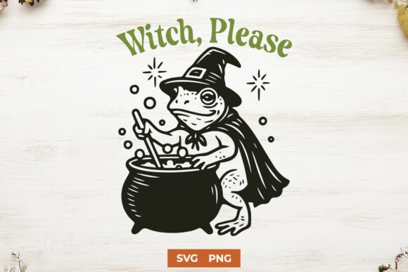 Witch Please Funny Halloween SVG PNG Review